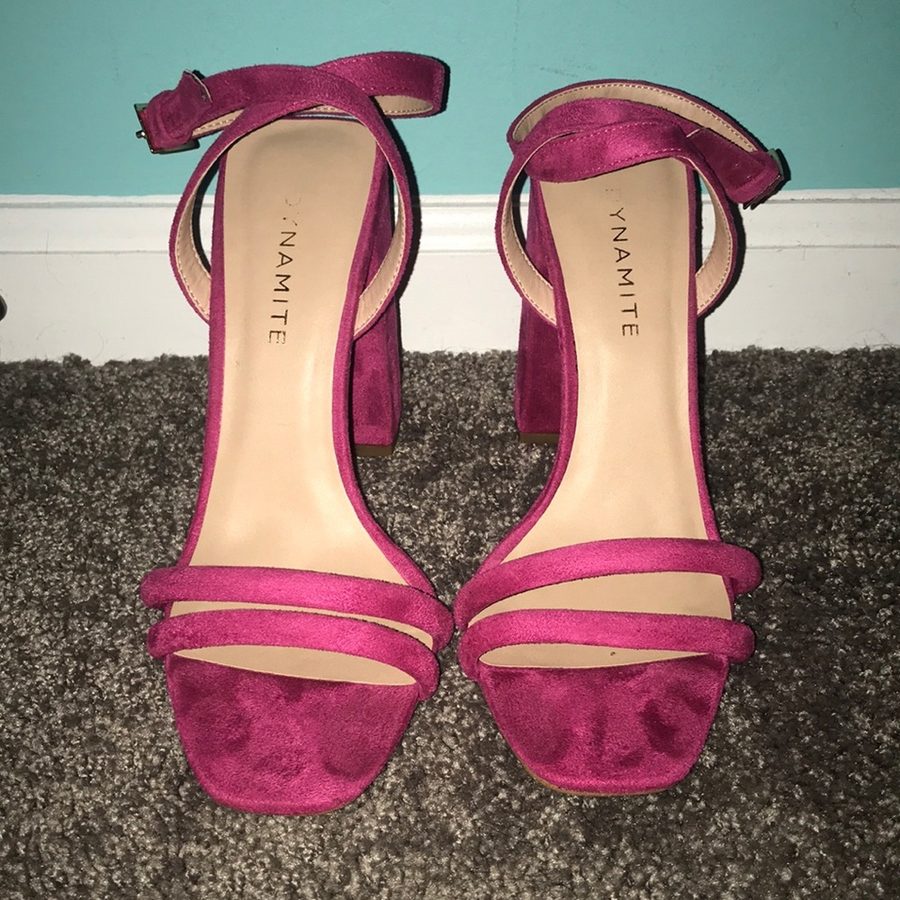 DYNAMITE sandals.